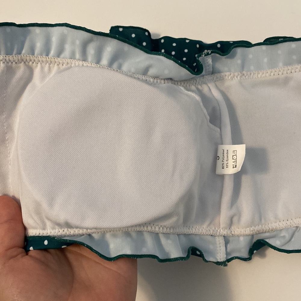 SHEIN Bandeau & Cheeky Tie Bikini - Picture 6 of 7